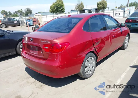 2008 Hyundai Elantra Gls/Se из США, поврежденный, VIN KMHDU46D18U304865